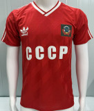 1986 CCCP Home Red Retro Soccer Jersey