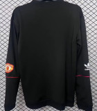 1990/1992 M Utd Black Retro Long Sleeve Sweater Jersey