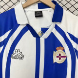 2026/27 Deportivo La Coruna Blue White Retro Style Soccer Jersey