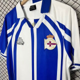 2026/27 Deportivo La Coruna Blue White Retro Style Soccer Jersey