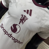 2026/27 M Utd Away White Player Version Soccer Jersey
