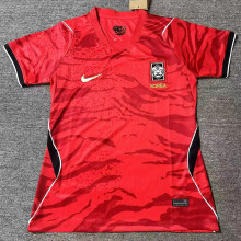 2026/27 South Korea Home Red Women Soccer Jersey 女