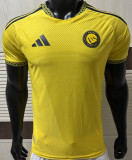 2026/27 Al Nassr Home Yellow Player Version Soccer Jersey