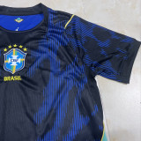 NEYMAR JR #10 Brazil 1:1 Quality Away Blue Fans Soccer Jersey 2026/27 ★★