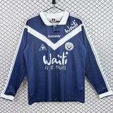 1996/1997 FC Girondins de Bordeaux Home Retro Soccer Long Sleeve Jersey