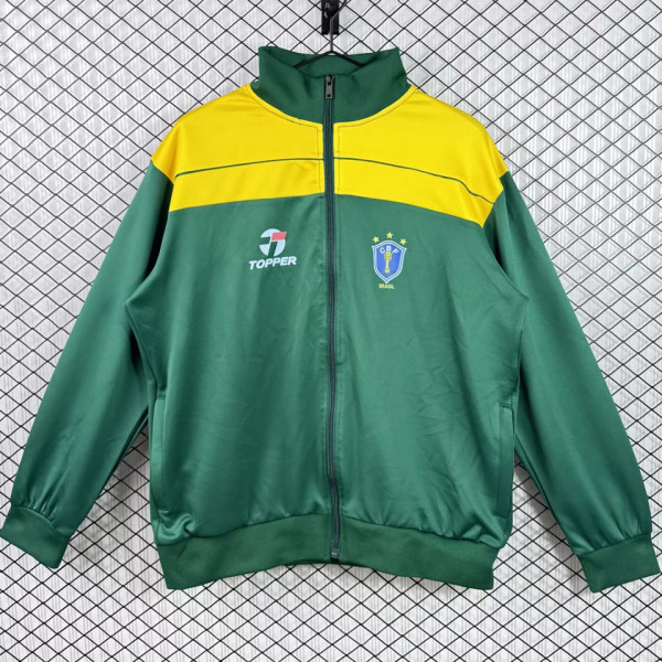 1982 Brazil Green Retro Jacket