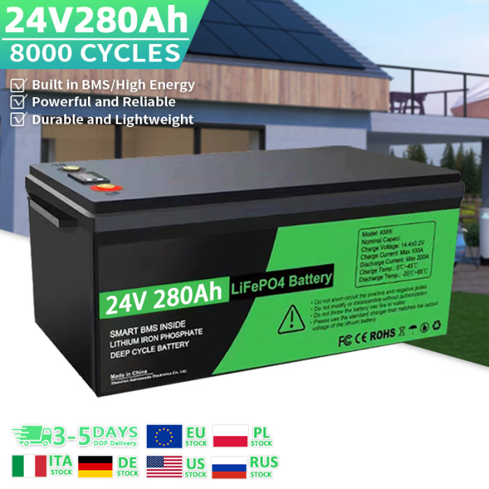 Lithium Ion Batteries Pack 24v 280ah