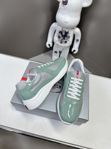Mens Womens P*rada Top Sneakers
