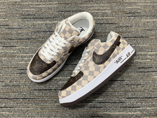 Men L*ouis V*uitton x D*ior x N*ike A*ir J*ordan Top Sneakers