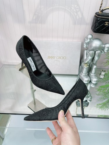 Women J*immy C*hoo Top Quality Sandals 8.5CM
