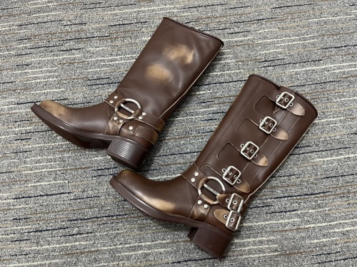 Women M*IU M*IU Top Quality Boots