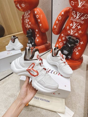Women L*ouis V*uitton Archlight Top Sneaker
