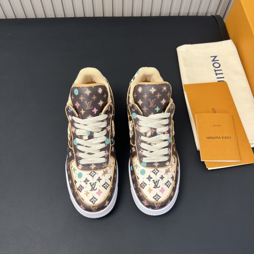 Men L*ouis V*uitton x N*ike Top Sneakers