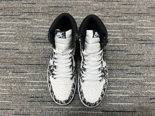 Men D*ior N*ike Top Sneakers