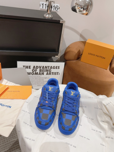 Men Women L*ouis V*uitton Top Sneakers