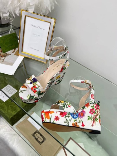 Women G*ucci Top Sandals 10CM heels