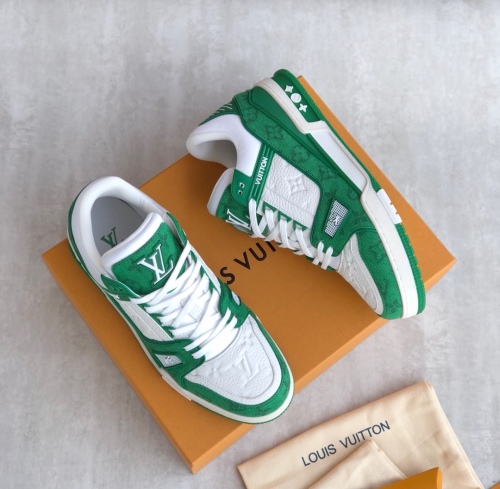 Men Women L*ouis V*uitton Top Sneakers