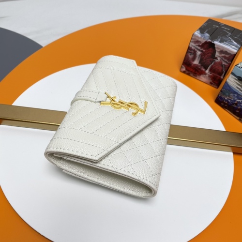 Y*SL Wallets Top Quality 13.5*9.5*3 CM