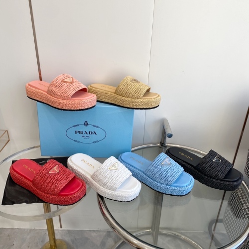 Women P*rada Top Quality Sandals