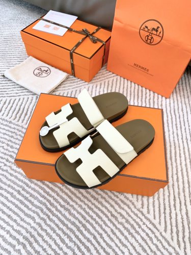 Men Women H*ermes Top Sandals