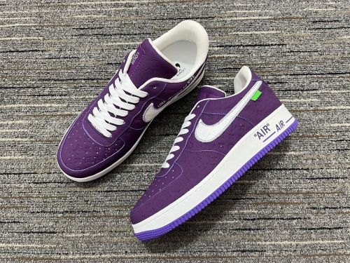 O*ff-W*hite x N*ike Air Force 1 x L*V Low