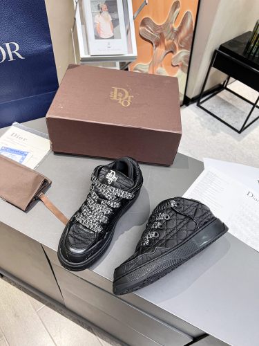 Men Women D*ior Top Sneakers