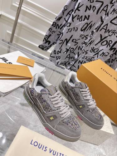 Men Women L*ouis V*uitton Top Sneakers