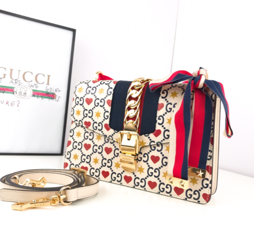 G*ucci Bag Top Quality 25.5*17*8CM