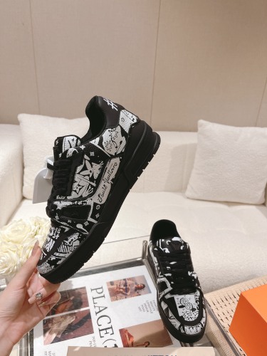Men Women L*ouis V*uitton Top Sneakers