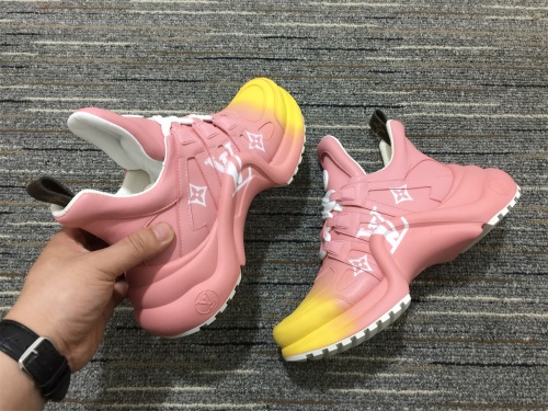 Women L*ouis V*uitton Archlight Top Sneaker