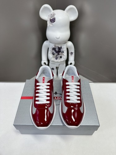 Mens Womens P*rada Top Sneakers