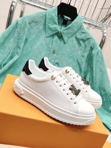 Women L*ouis V*uitton Top Sneakers