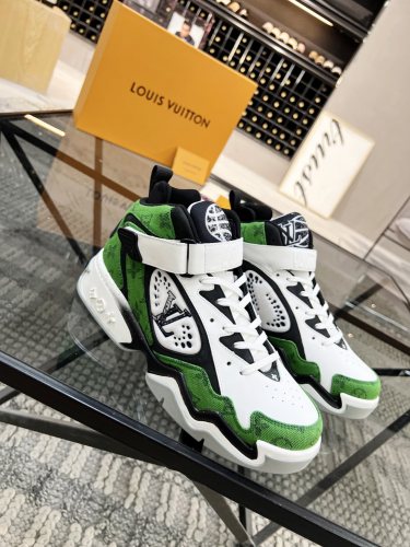 Men L*ouis V*uitton Top Sneakers