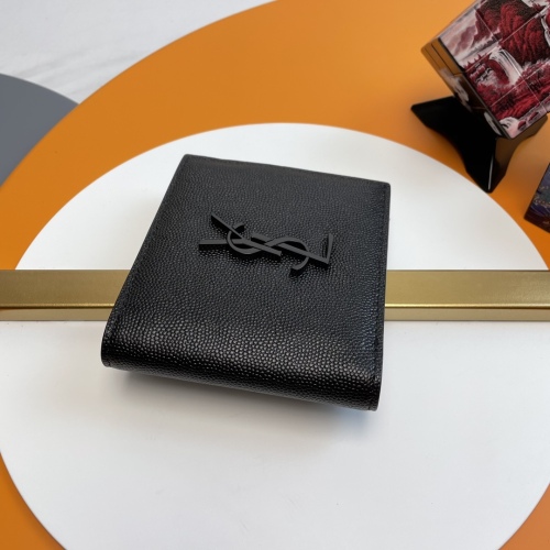 Y*SL Wallets Top Quality 11*9.5*2.5CM