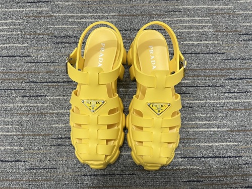 Women P*rada Top Quality Sandals