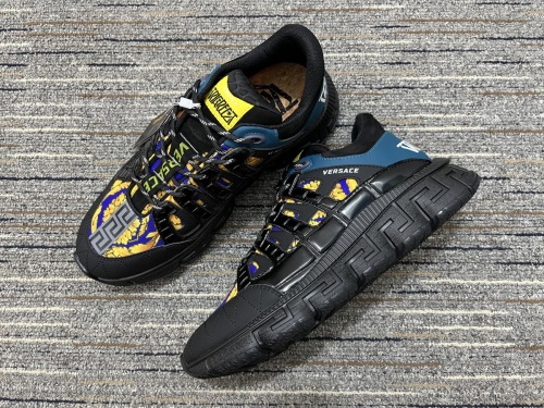 Men Women V*ersace Top Sneakers