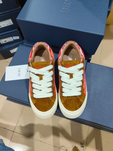 Men Women D*ior Top Sneakers