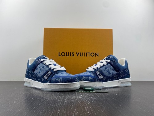 Men L*ouis V*uitton Skate Top Sneakers