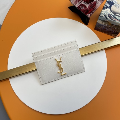 Y*SL Wallets Top Quality 10*7.5*0.5CM