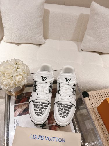 Men Women L*ouis V*uitton Top Sneakers