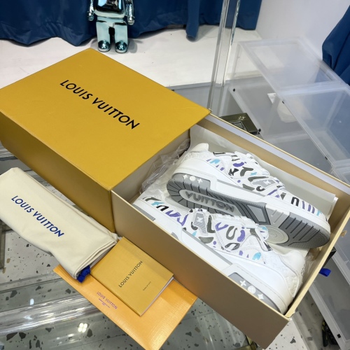 Men L*ouis V*uitton Top Sneakers