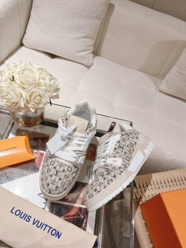 Men Women L*ouis V*uitton Top Sneakers