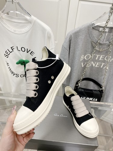 Men Women R*ick O*wens Top Sneaker