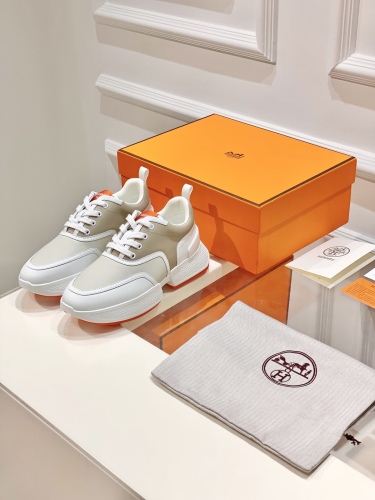 Men Women H*ermes Top Sneaker