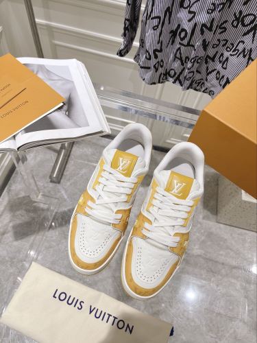 Men Women L*ouis V*uitton Top Sneakers