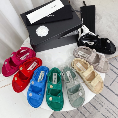 Women C*hanel Top Sandals