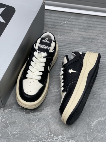 Men Women R*ick O*wens x C*onverse Top Sneakers