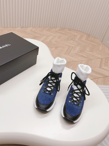 Women C*hanel Top Sneaker