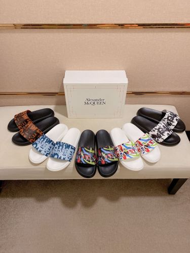 Men A*lexander M*cqueen Top Sandals