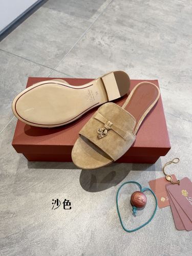 Women L*oro P*iana Top Sandals